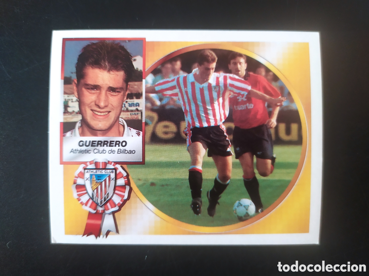 Cromos de f&uacute;tbol: Liga este 1994 1995 94 95 Guerrero Athletic Bilbao