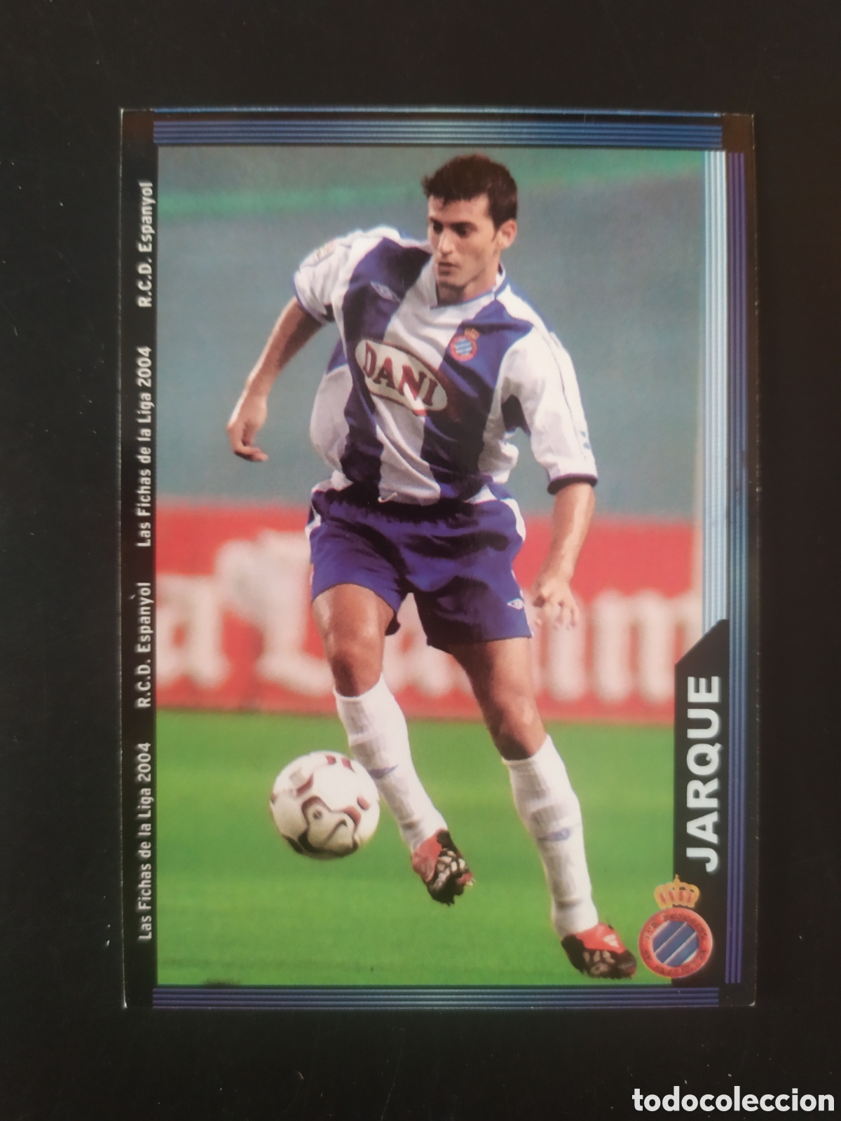 Cromos de f&uacute;tbol: Mundicromo fichas Liga 2003 2004 03 04 Jarque n&deg; 444 Espanyol