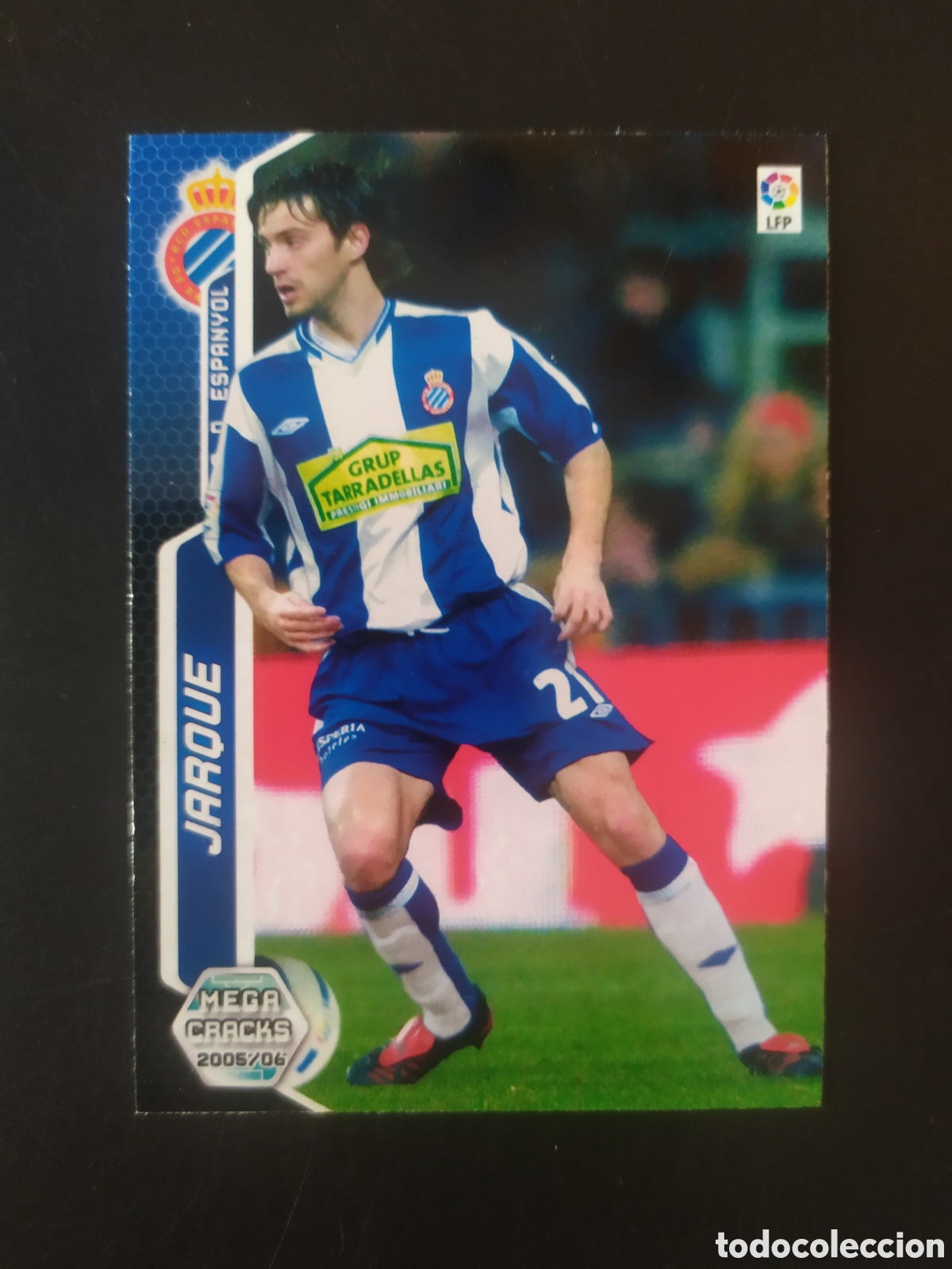 Cromos de f&uacute;tbol: Megacracks 2005 2006 05 06 panini Jarque n&deg; 152 Espanyol