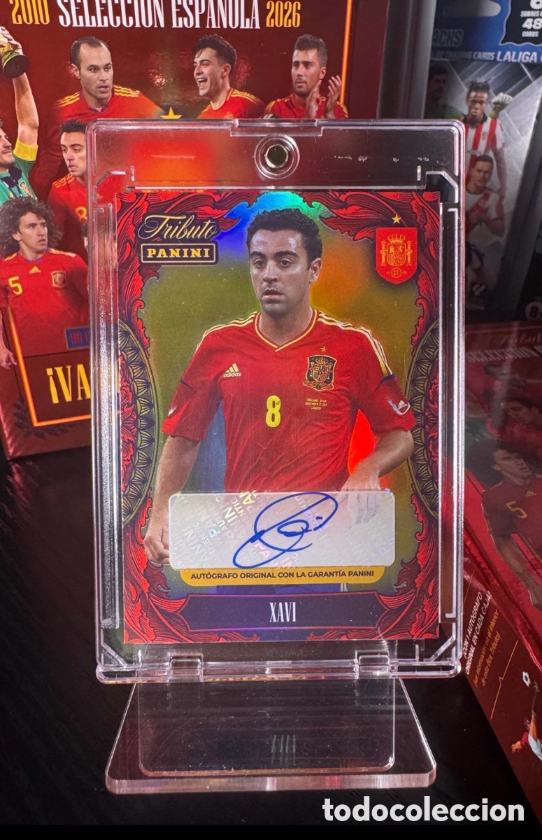 Cartes &agrave; collectionner de Football: Xavi Hern&aacute;ndez Auto Tributo Espa&ntilde;a
