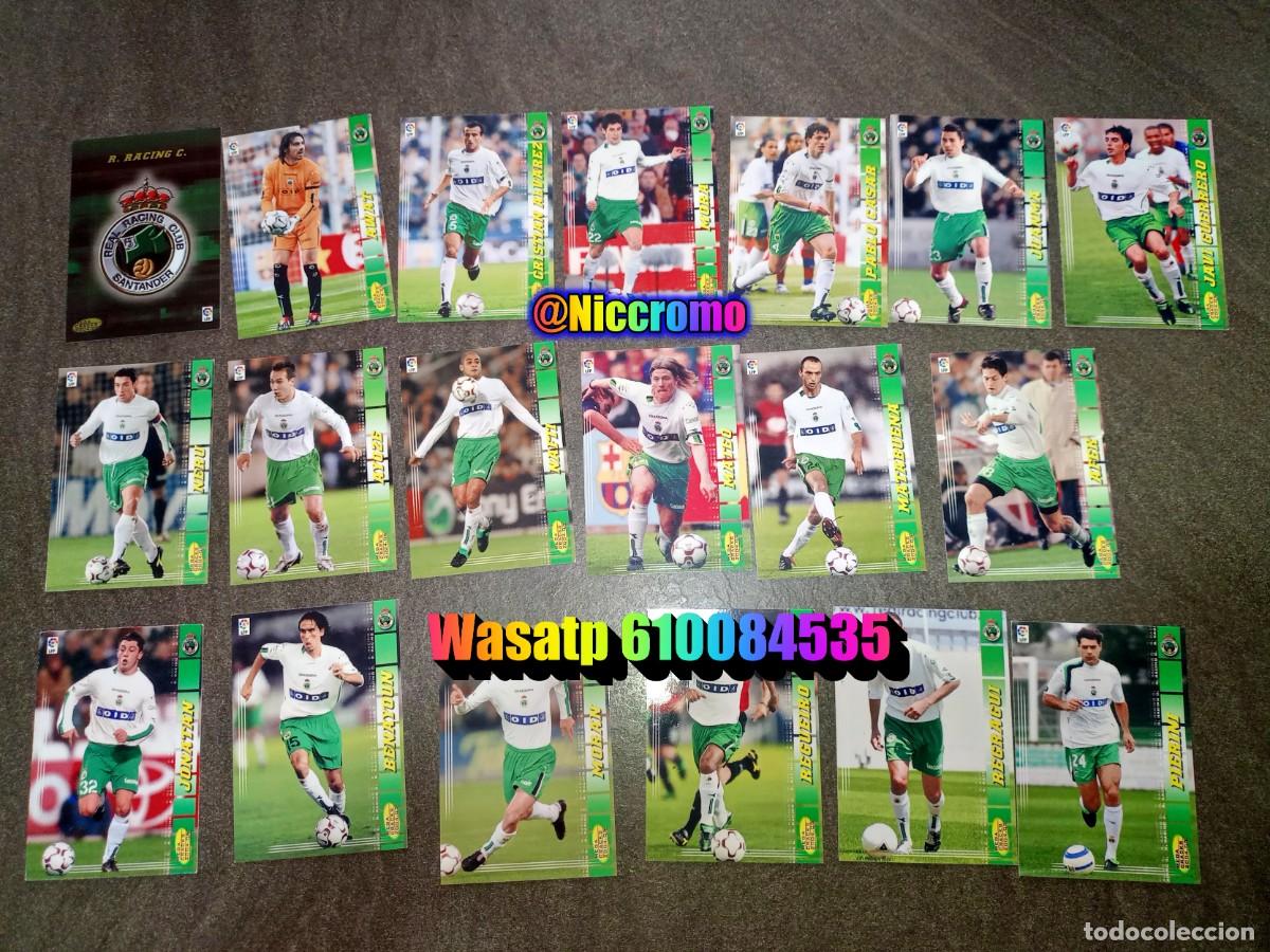 Cartes &agrave; collectionner de Football: racing santander 19 cromos tarjetas con dificiles megacracks 2004 2005 panini mgk 04 05 niccromo