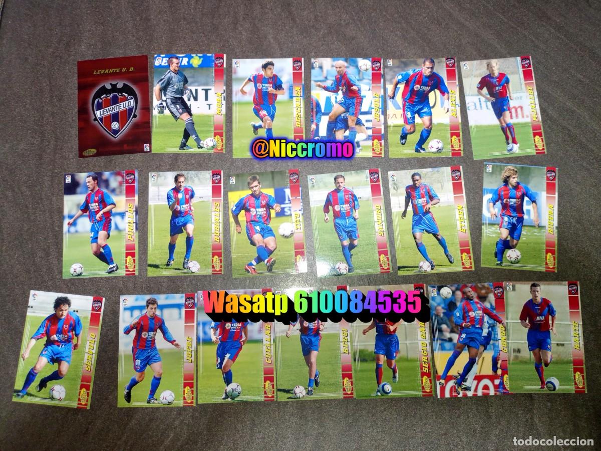 Figurine di Calcio: valencia 19 cromos tarjetas con dificiles megacracks 2004 2005 panini mgk 04 05 niccromo