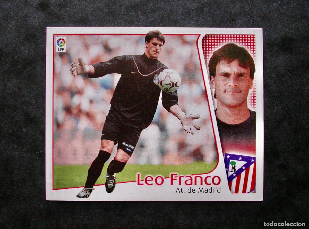 Cromos de f&uacute;tbol: LEO FRANCO / ATL&Eacute;TICO DE MADRID / EDICIONES ESTE LIGA 2004-2005 04-05 / NUNCA PEGADO