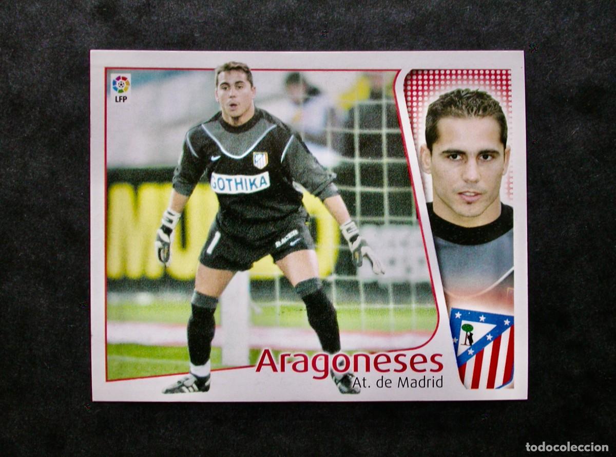 Cromos de f&uacute;tbol: ARAGONESES / ATL&Eacute;TICO DE MADRID / EDICIONES ESTE LIGA 2004-2005 04-05 / NUNCA PEGADO