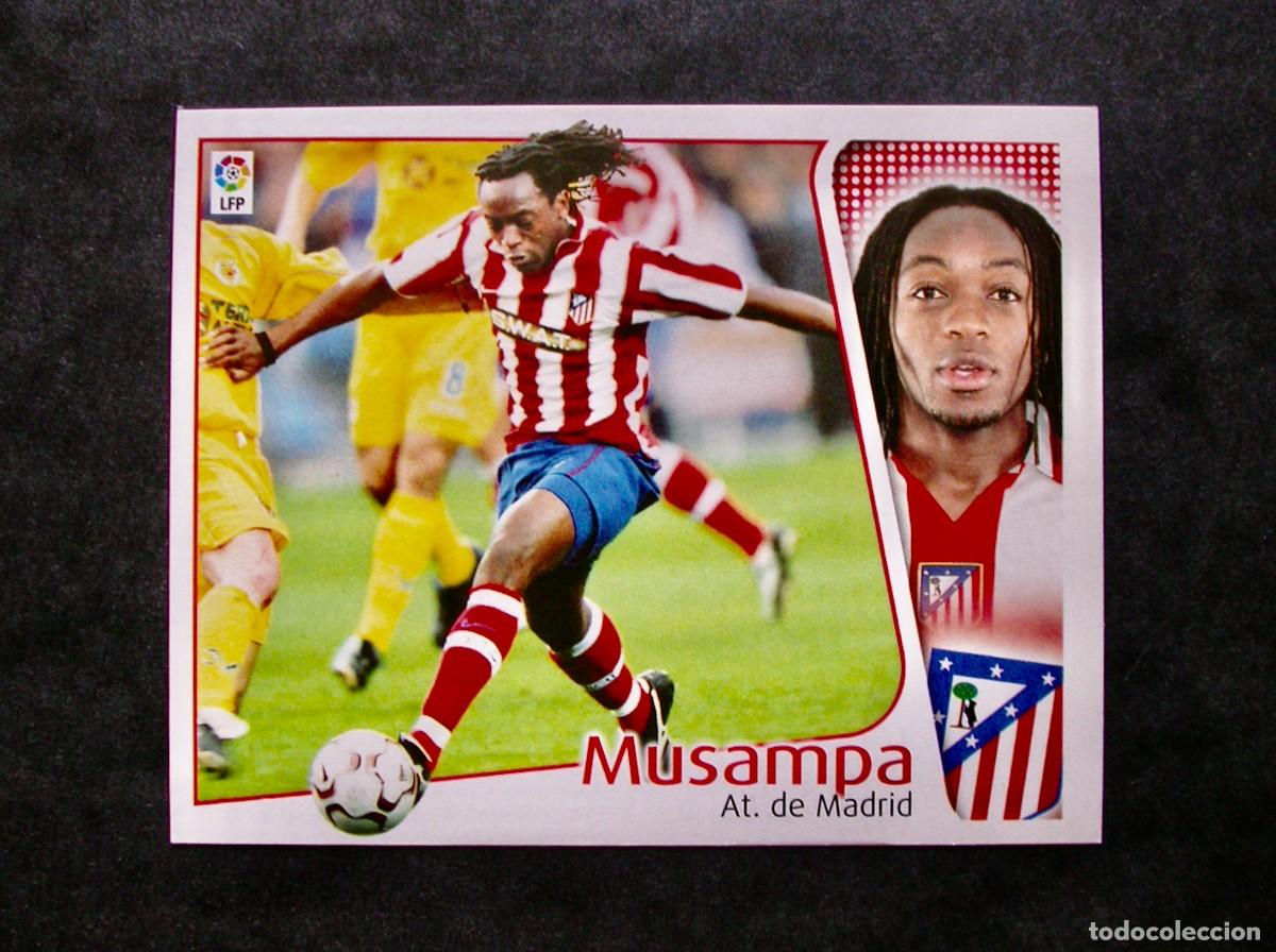 Cromos de f&uacute;tbol: MUSAMPA / ATL&Eacute;TICO DE MADRID / EDICIONES ESTE LIGA 2004-2005 04-05 / NUNCA PEGADO