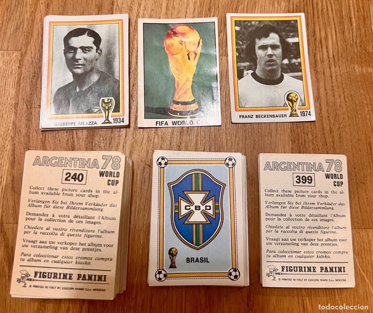 Cartes &agrave; collectionner de Football: Cromos Argentina 78 panini