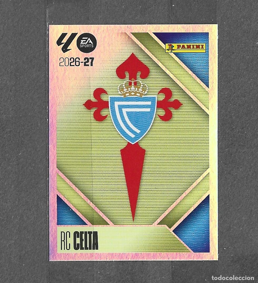 Cromos de f&uacute;tbol: Liga este 26/27 - Escudo - N&ordm; 1 - RC Celta