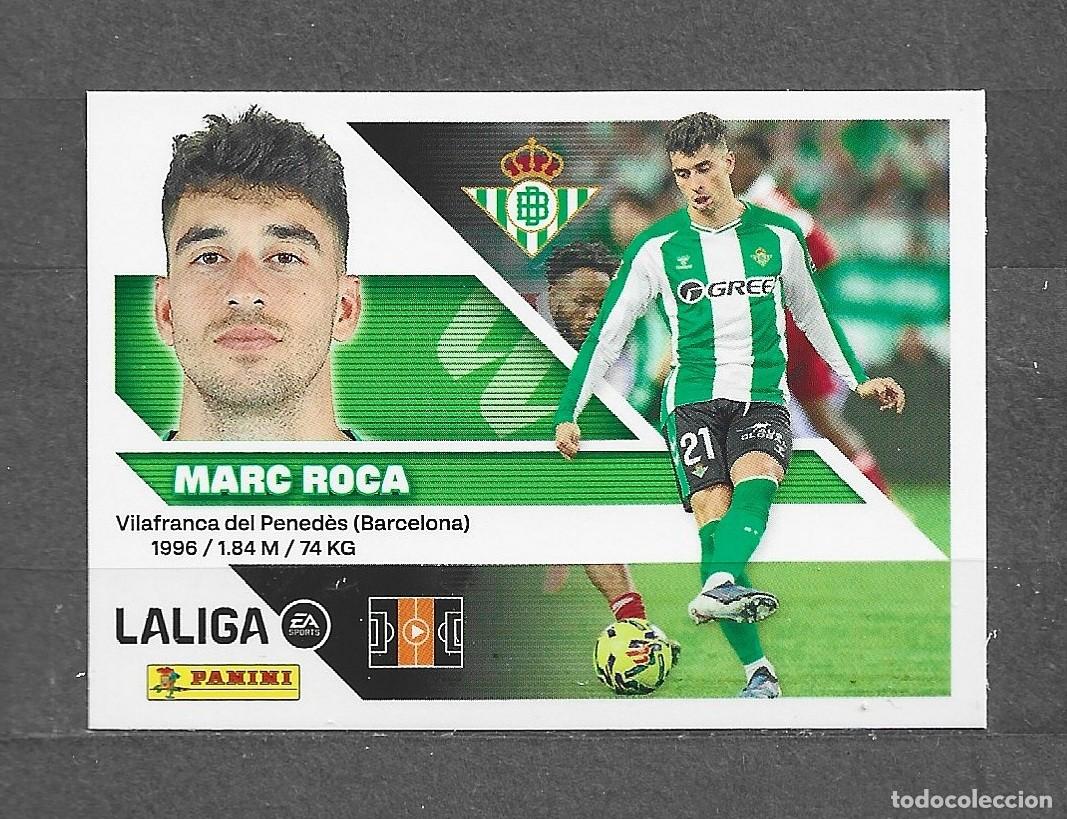 Cromos de Futebol: Liga este 26/27 - Marc Roca - N&ordm; 10 - Real Betis