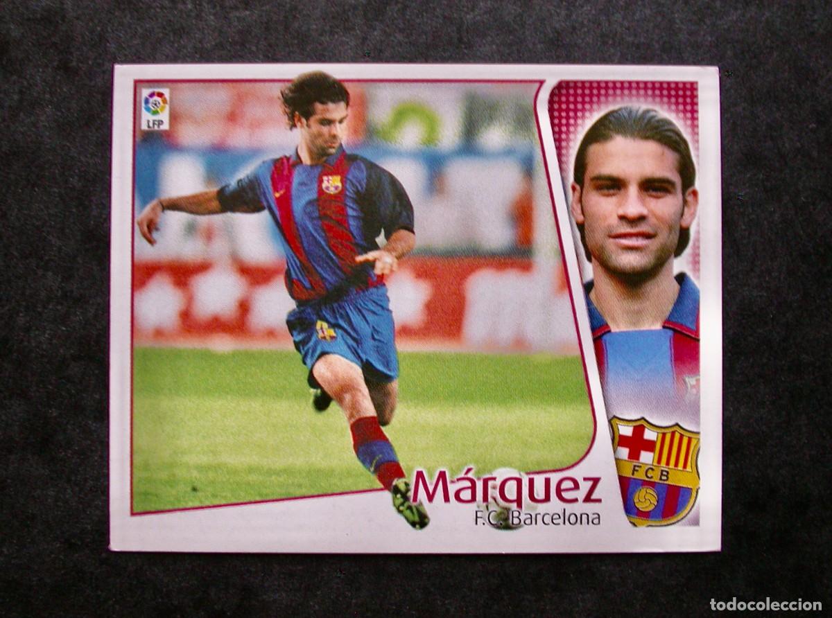 Cromos de Futebol: M&Aacute;RQUEZ / F.C. BARCELONA / EDICIONES ESTE LIGA 2004-2005 04-05 / NUNCA PEGADO