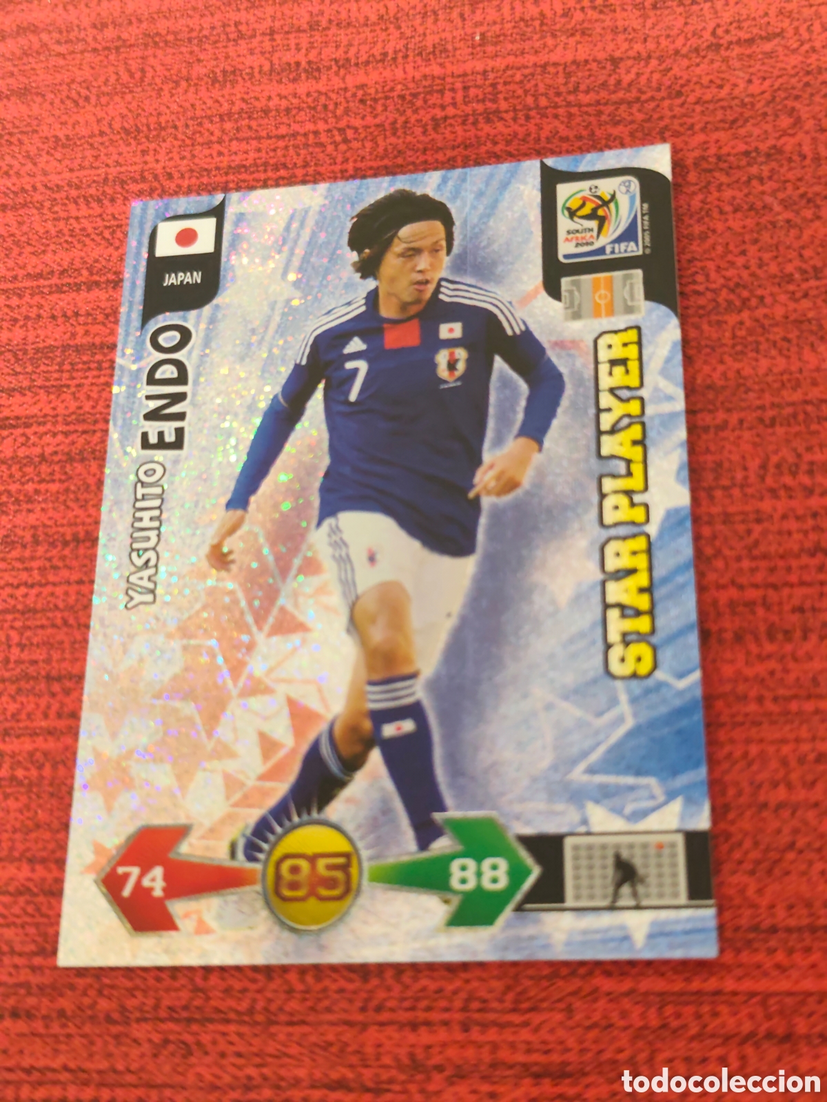 Cromos de f&uacute;tbol: STAR PLAYER ENDO JAP&Oacute;N ADRENALYN XL WORLD CUP SOUTH AFRICA 2010