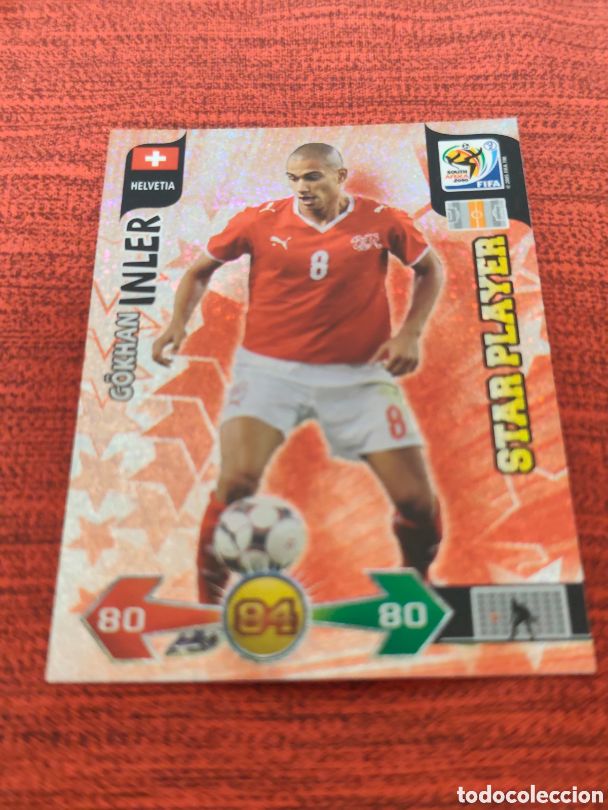 Cromos de f&uacute;tbol: STAR PLAYER INLER SUIZA ADRENALYN XL WORLD CUP SOUTH AFRICA 2010
