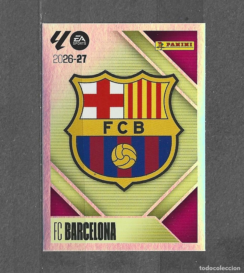Cromos de f&uacute;tbol: Liga este 26/27 - Escudo - N&ordm; 1 - FC Barcelona