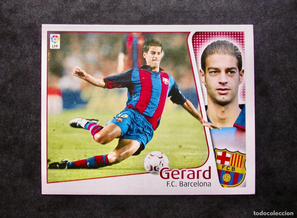 Cromos de f&uacute;tbol: GERARD / F.C. BARCELONA / EDICIONES ESTE LIGA 2004-2005 04-05 / NUNCA PEGADO