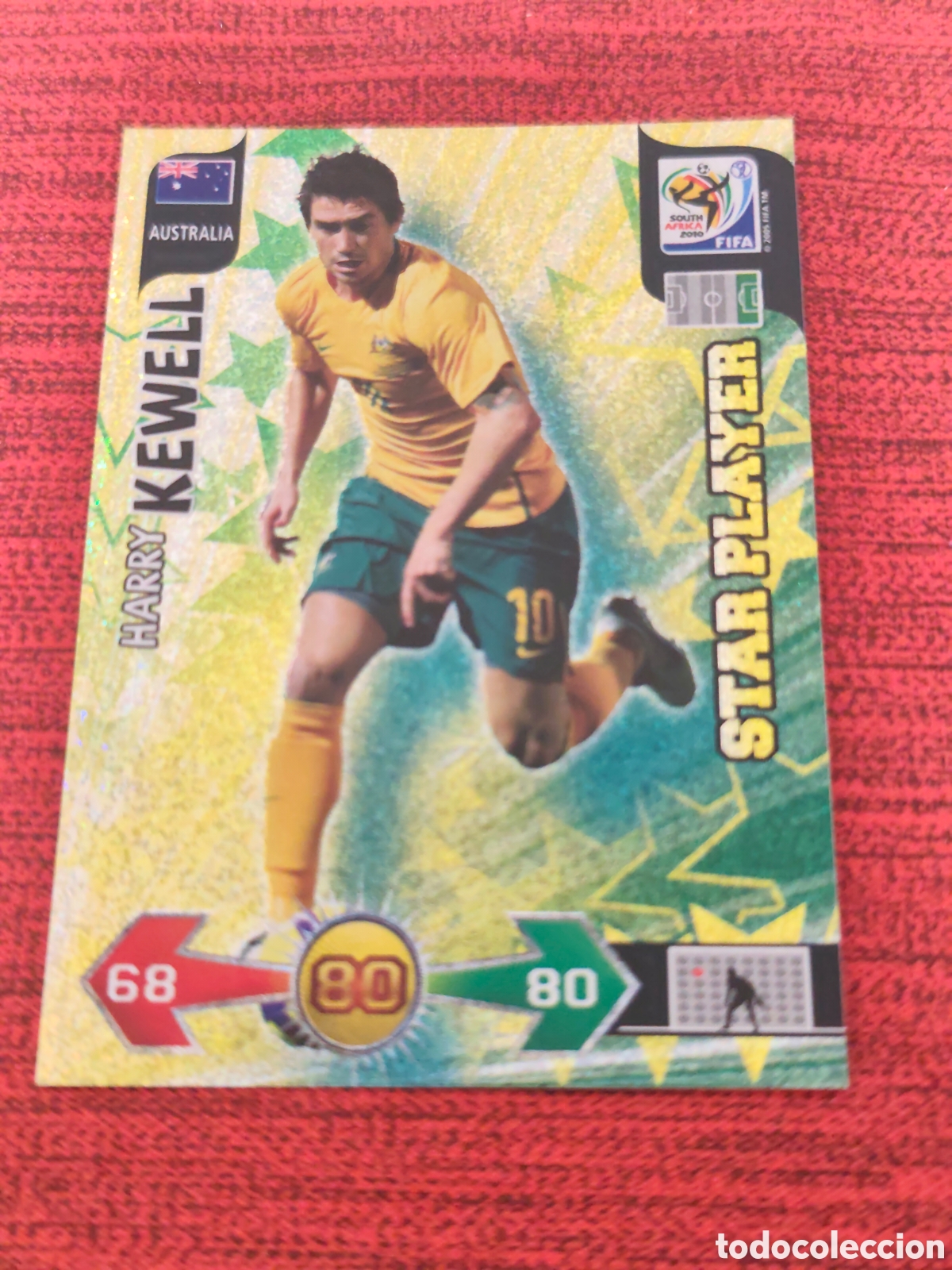 Cromos de f&uacute;tbol: STAR PLAYER KEWELL AUSTRALIA ADRENALYN XL WORLD CUP SOUTH AFRICA 2010