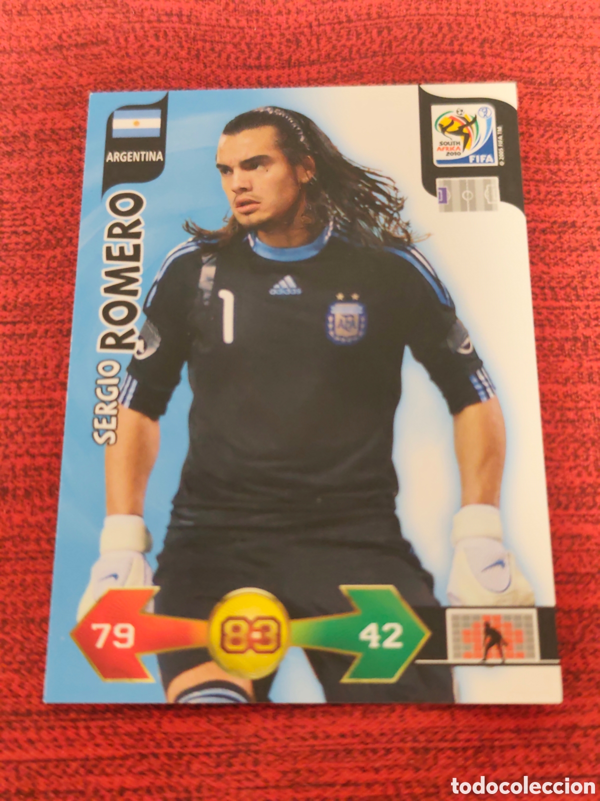 Cromos de f&uacute;tbol: ROMERO ARGENTINA ADRENALYN XL WORLD CUP SOUTH AFRICA 2010
