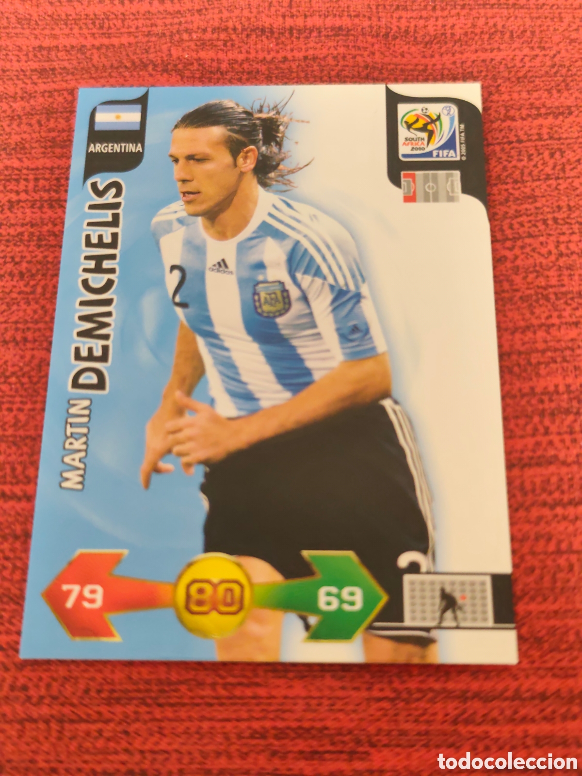 Cromos de f&uacute;tbol: DEMICHELIS ARGENTINA ADRENALYN XL WORLD CUP SOUTH AFRICA 2010