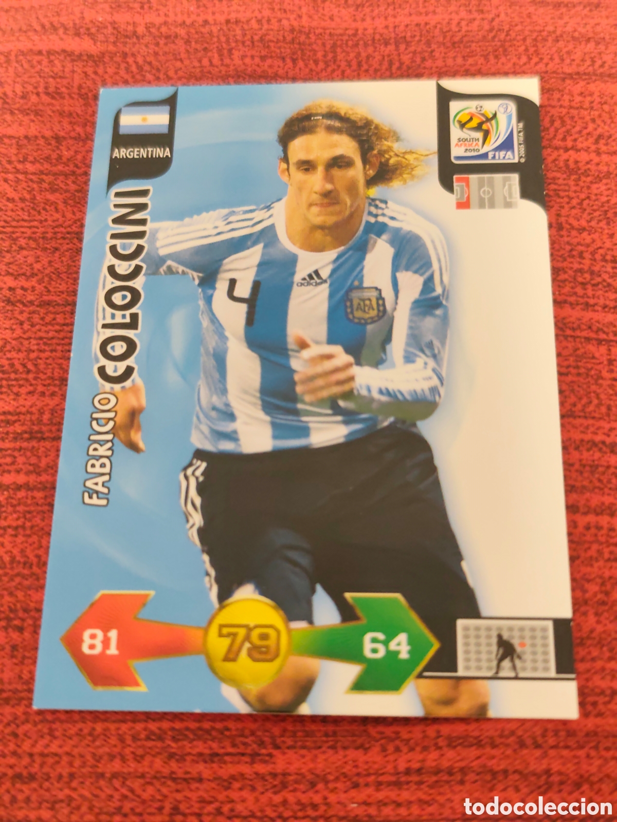 Cromos de f&uacute;tbol: COLOCCINI ARGENTINA ADRENALYN XL WORLD CUP SOUTH AFRICA 2010