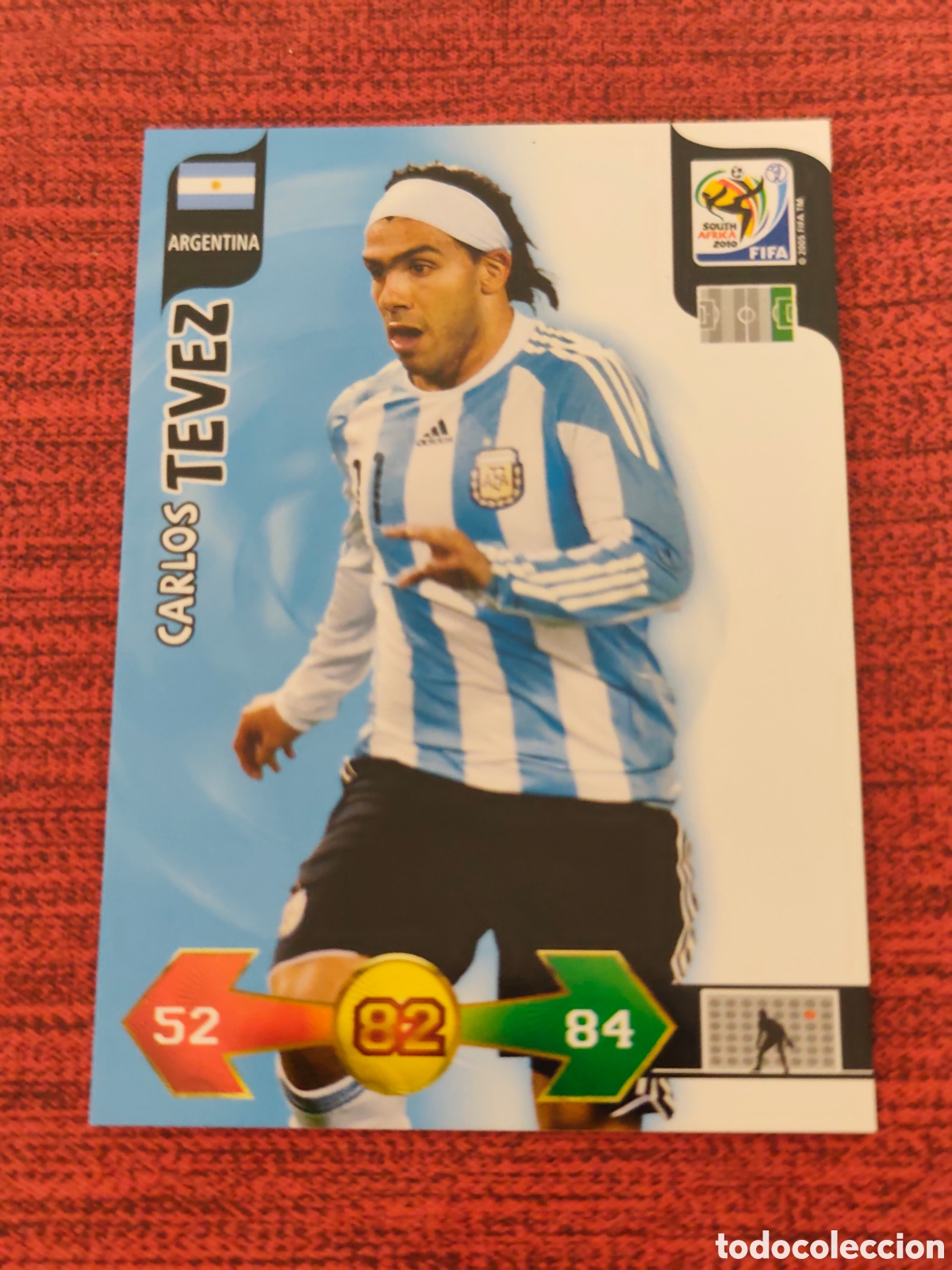 Cromos de f&uacute;tbol: T&Eacute;VEZ ARGENTINA ADRENALYN XL WORLD CUP SOUTH AFRICA 2010