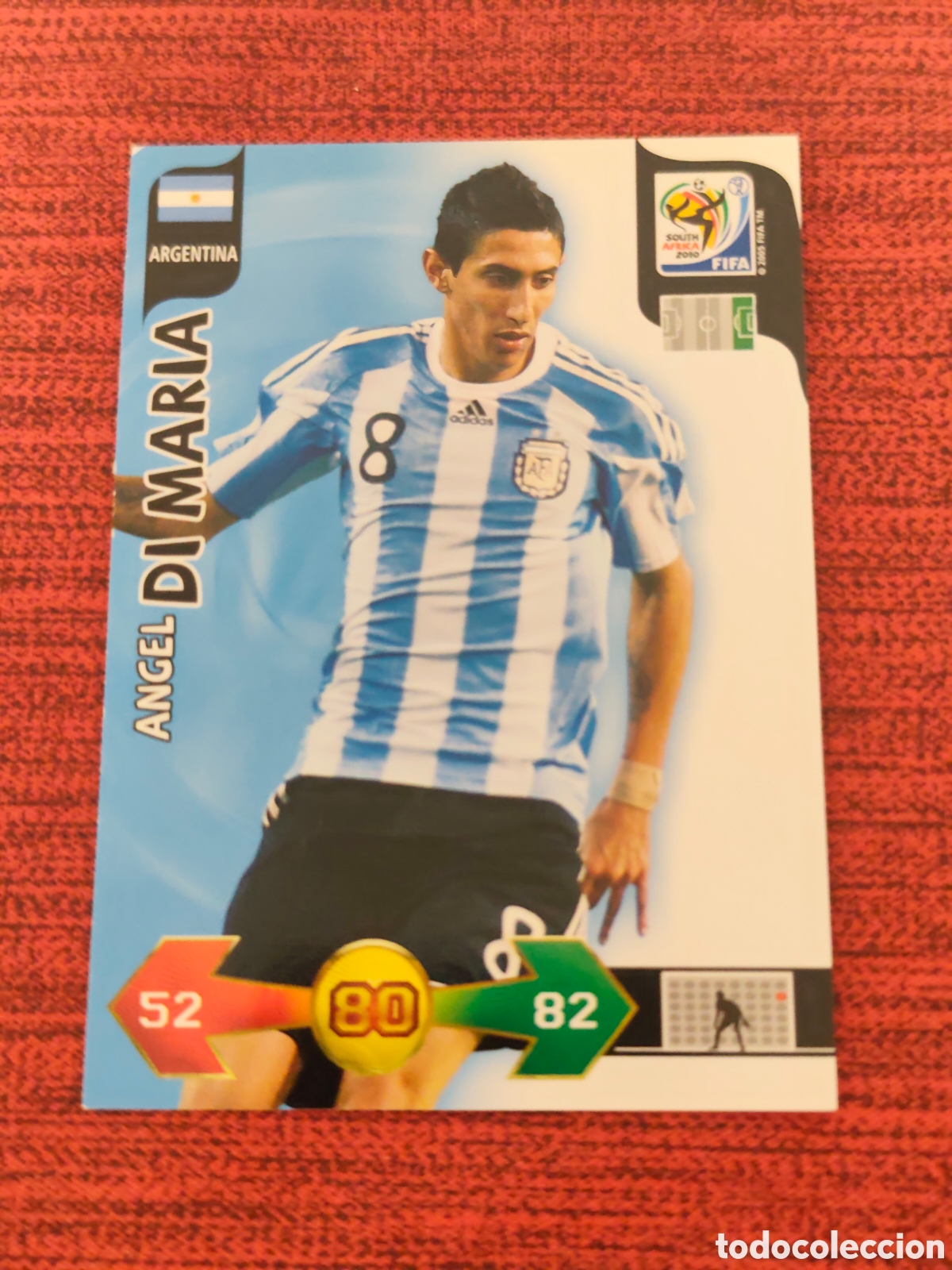 Cromos de f&uacute;tbol: DI MARIA ARGENTINA ADRENALYN XL WORLD CUP SOUTH AFRICA 2010