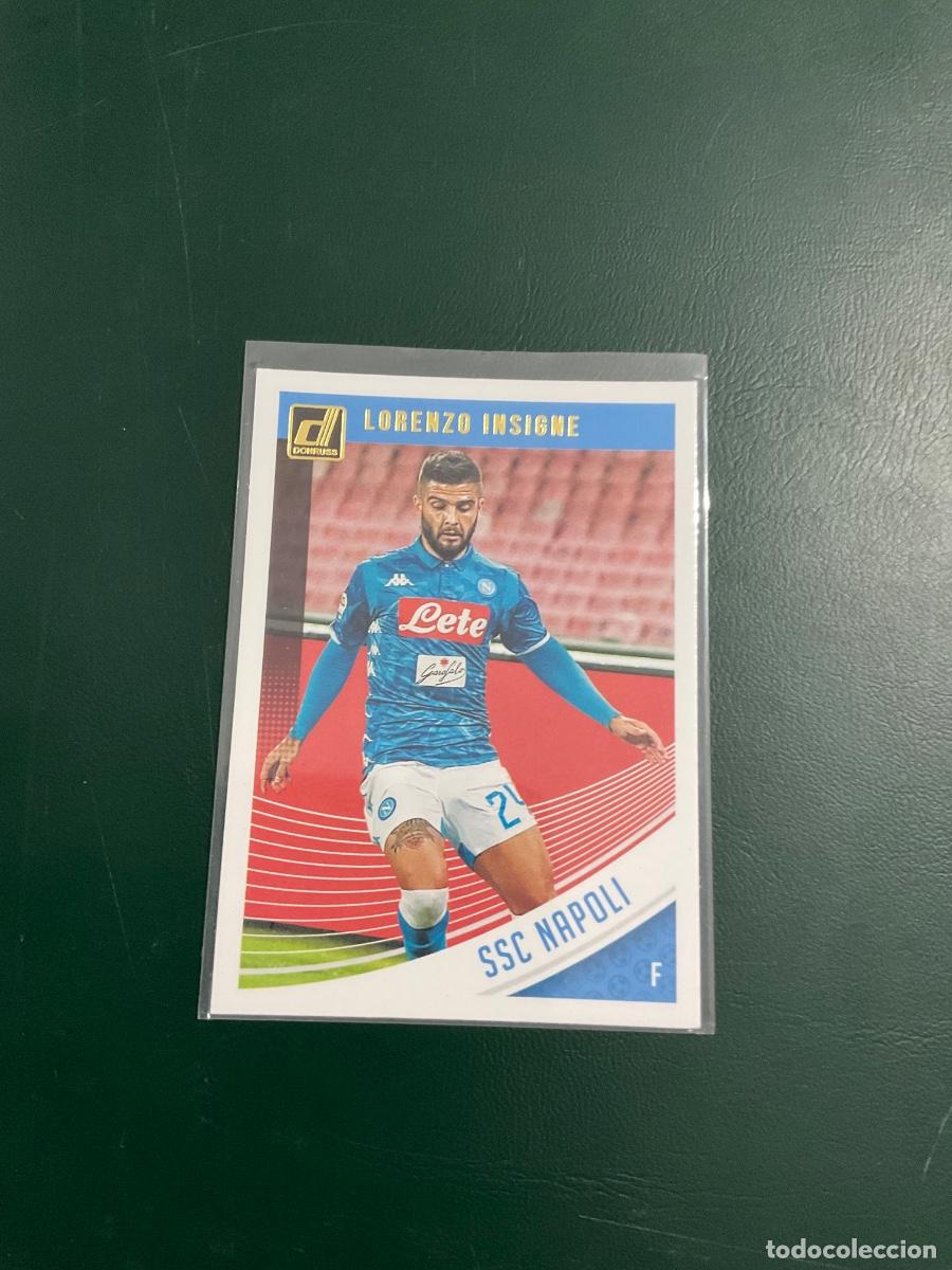 Cromos de f&uacute;tbol: 2018 2019 (18 19) Panini Donruss Soccer - SSCC NAPOLI - Lorenzo Insigne n 72