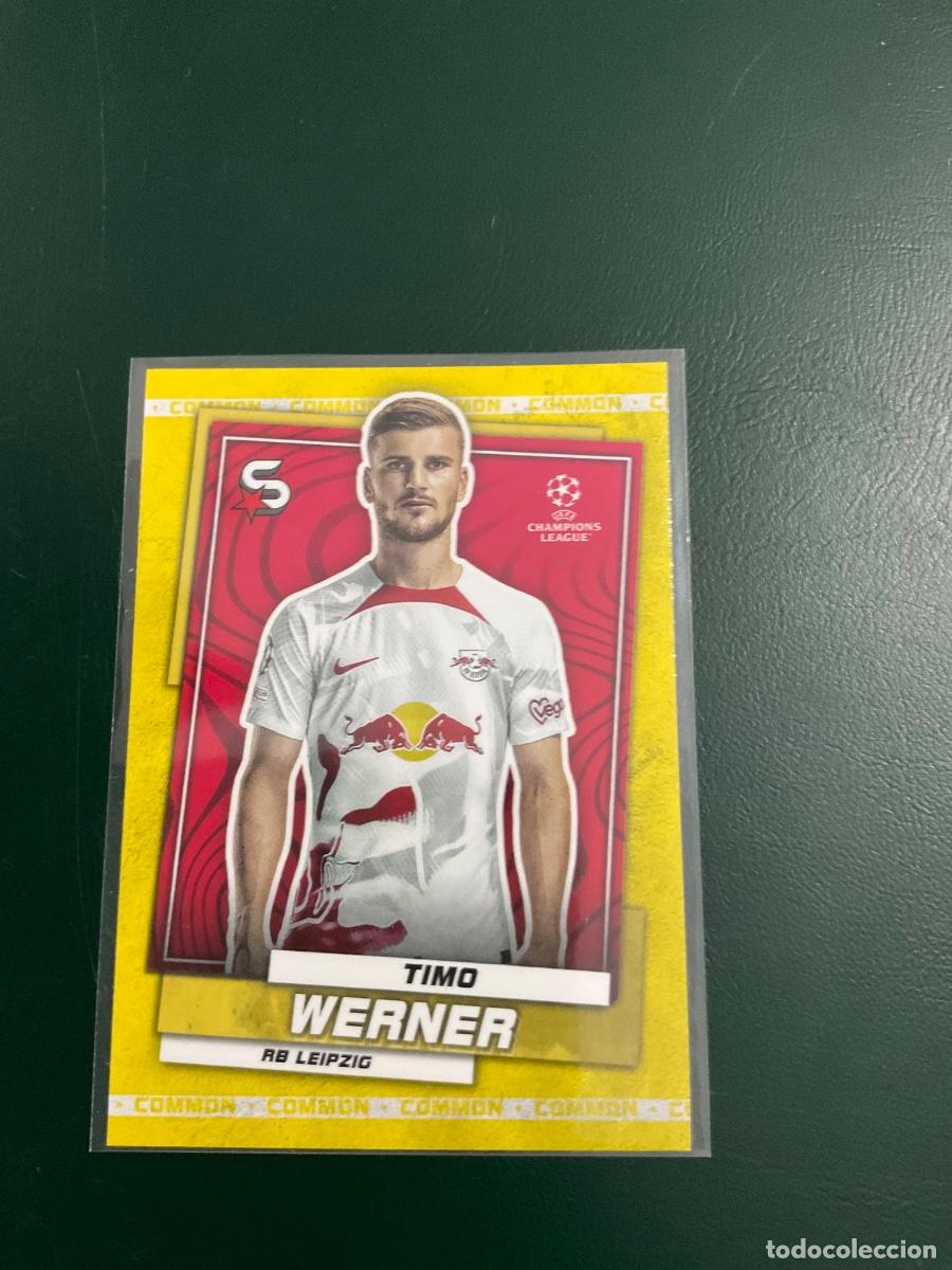 Cromos de f&uacute;tbol: Timo Werner n 121 - RB Leipzig - 2023 Topps Superstars Uefa Champions League-COMMON VERSION YELLOW