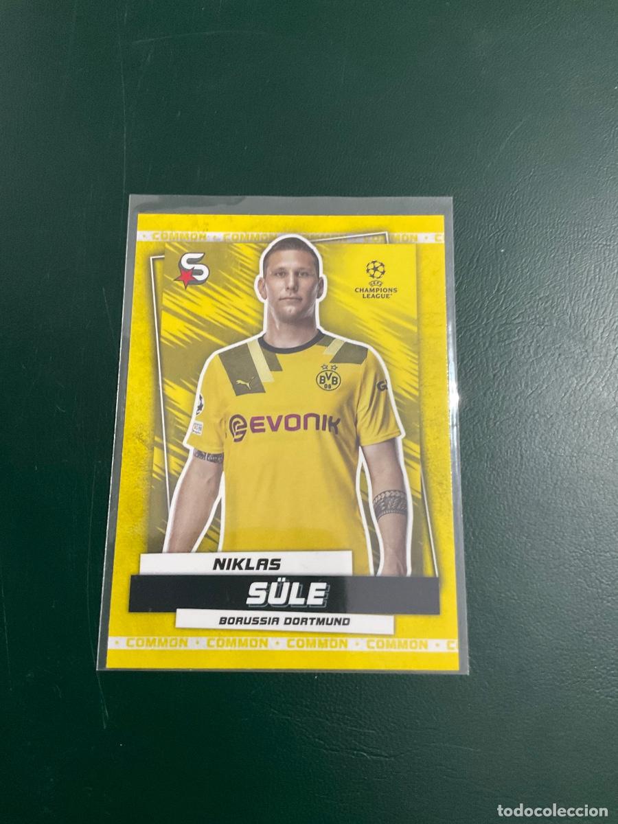 Cromos de f&uacute;tbol: Niklas Sule n 105 - Dortmund - 2023 Topps Superstars Uefa Champions League-COMMON VERSION YELLOW