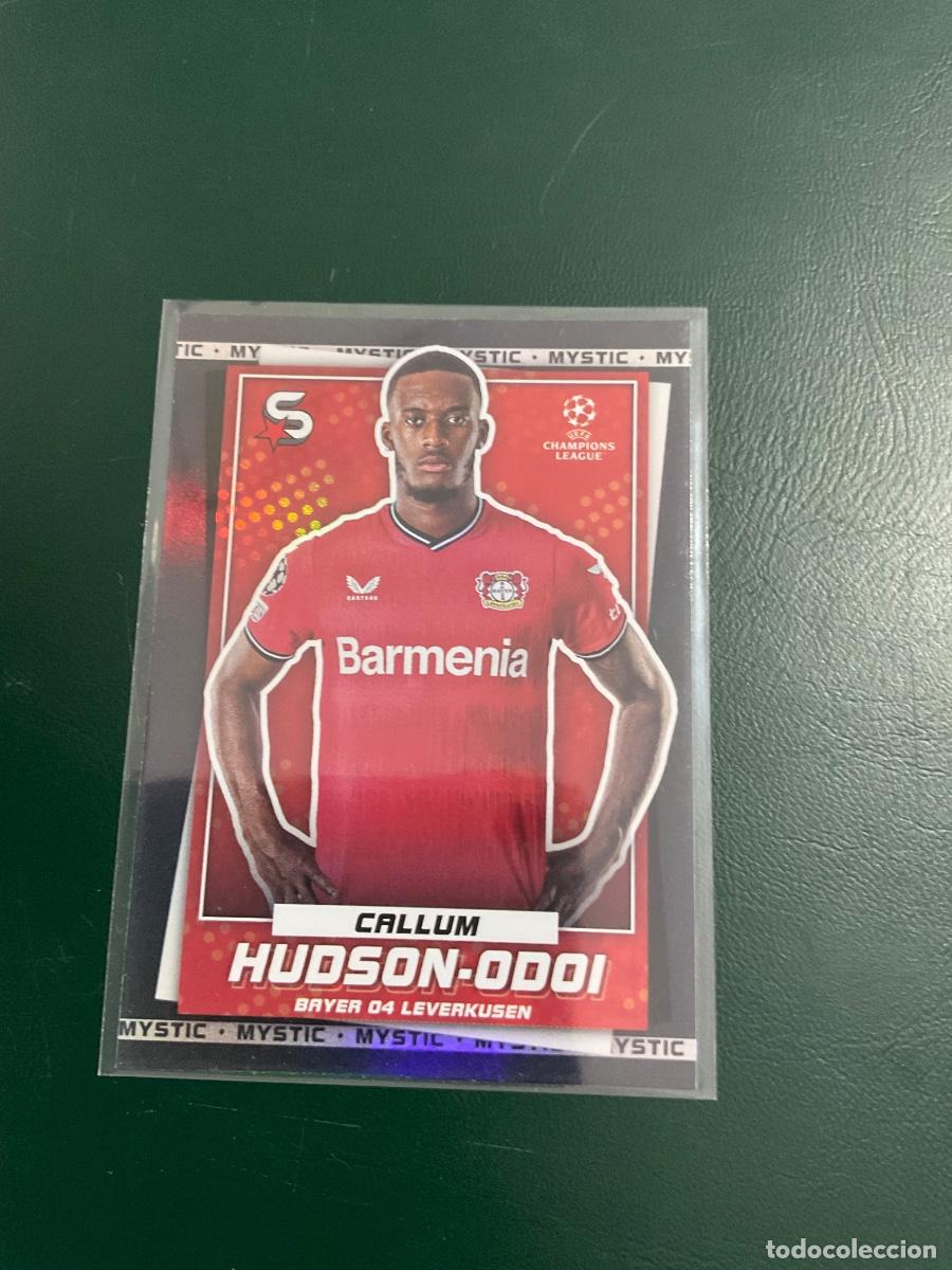 Cromos de f&uacute;tbol: Callum Hudson Odoi n 113 Bayer Leverkusen 2023 Topps Superstars Uefa Champions League- MYSTIC BLACK