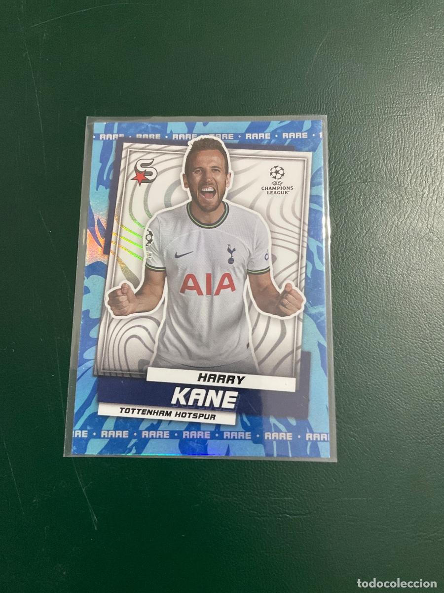 Cromos de f&uacute;tbol: Harry Kane n 36 - Tottenham Hotspur - 2023 Topps Superstars Uefa Champions League- RARE ICE