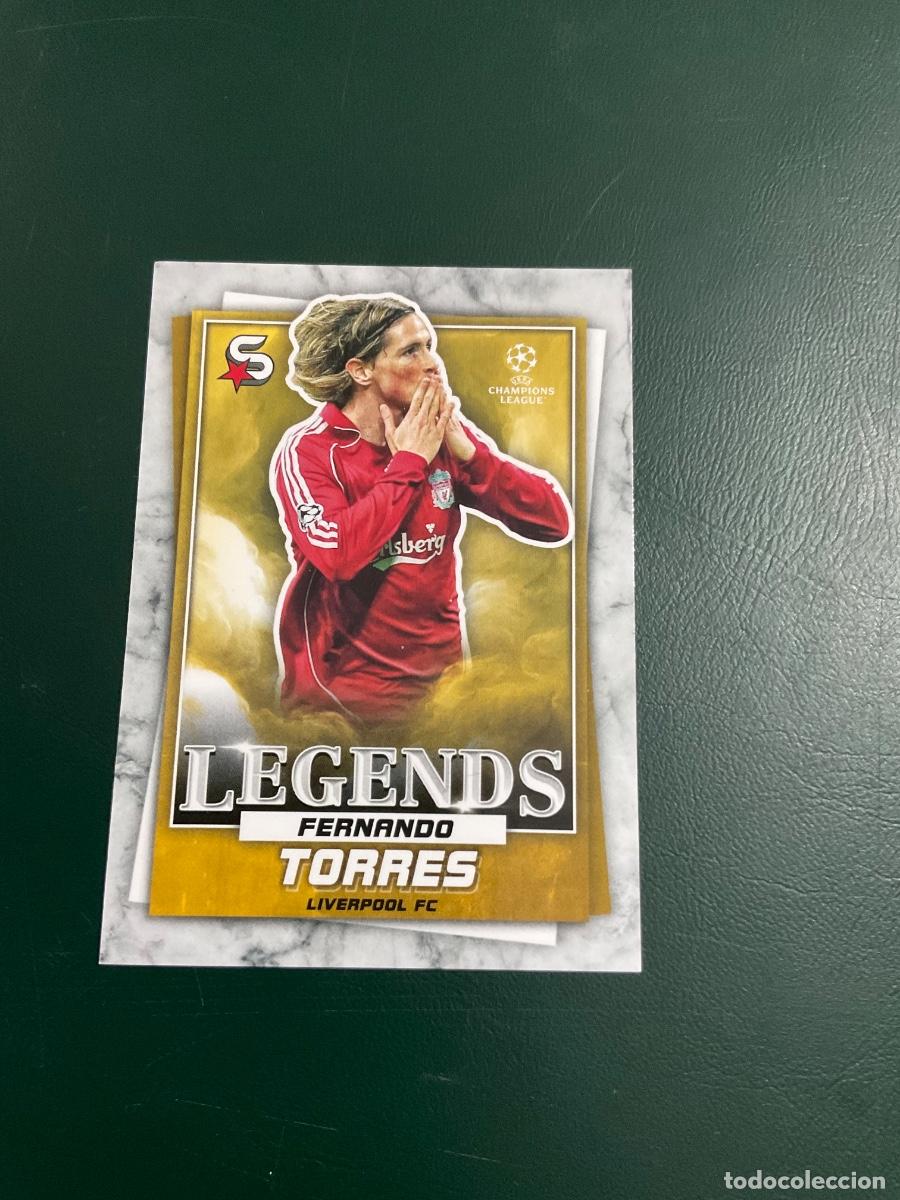 Cromos de f&uacute;tbol: Fernando Torres n 192 - Liverpool - Legends - 2023 Topps Superstars Uefa Champions League- BASE