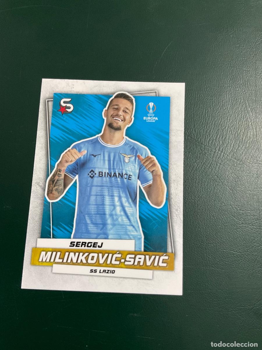 Cromos de f&uacute;tbol: Sergej Milinkovic Savic n 180 - SS Lazio - 2023 Topps Superstars Uefa Champions League- BASE