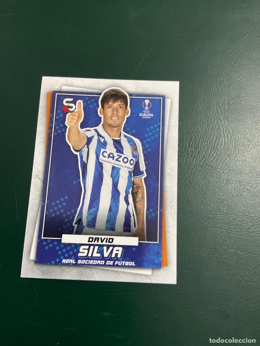 Cromos de f&uacute;tbol: David Silva n 176 - Real Sociedad - 2023 Topps Superstars Uefa Champions League- BASE