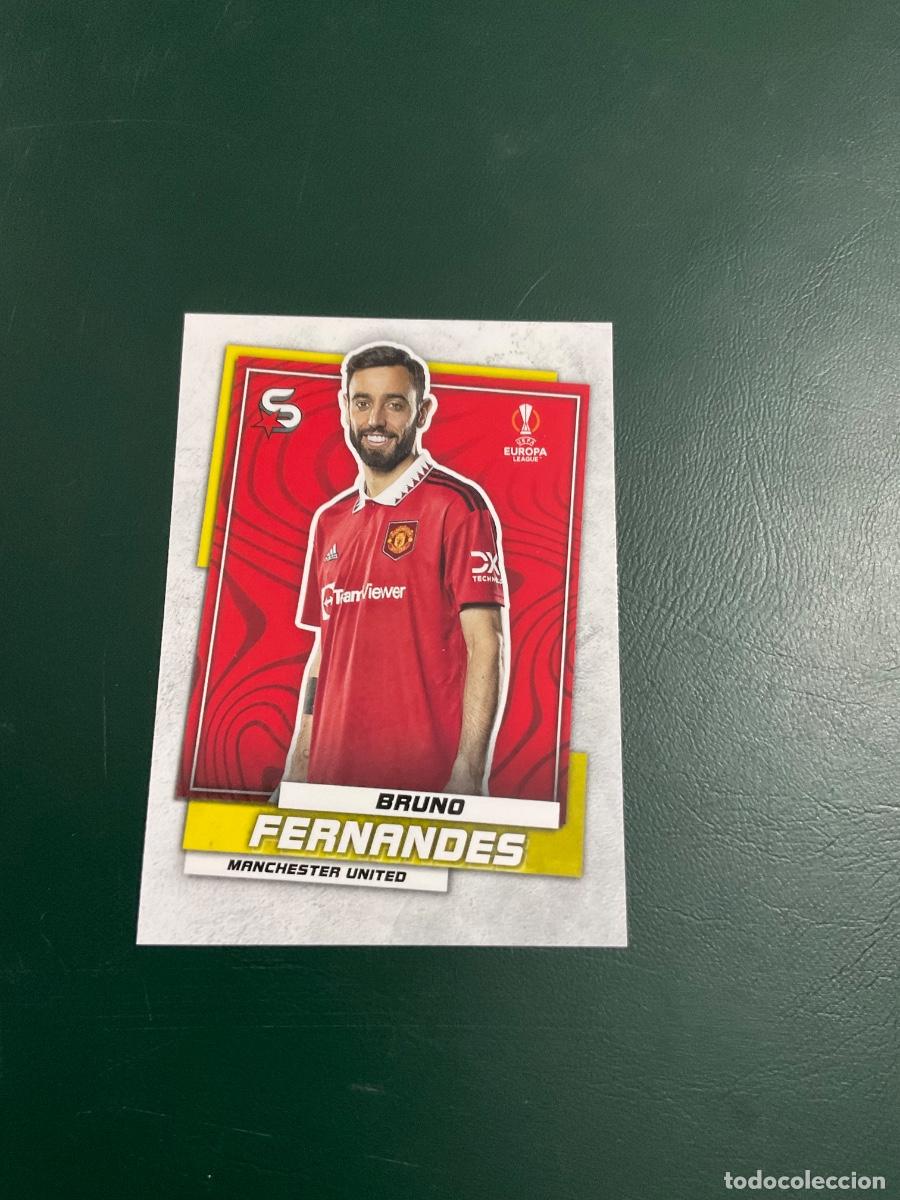 Cromos de f&uacute;tbol: Bruno Fernandes n 169 - Manchester United - 2023 Topps Superstars Uefa Champions League- BASE