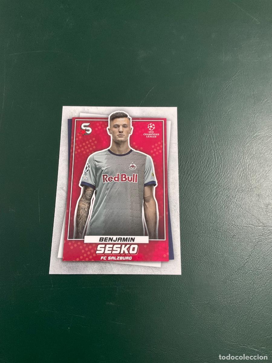 Cromos de f&uacute;tbol: Benjamin Sesko n 158 - FC Salzburg - 2023 Topps Superstars Uefa Champions League- BASE