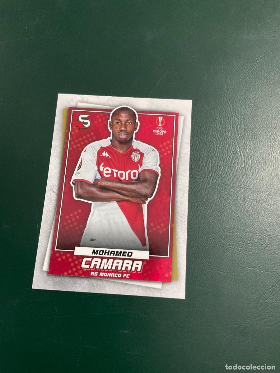 Cromos de f&uacute;tbol: Mohamed Camara n 140 - AS Monaco - 2023 Topps Superstars Uefa Champions League- BASE