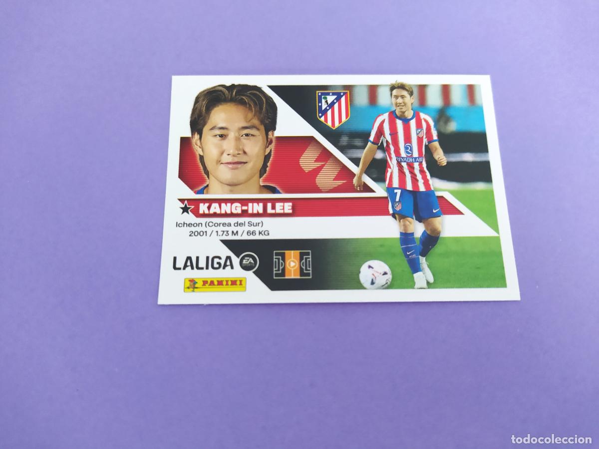 Cromos de f&uacute;tbol: LIGA ESTE 2026 2027 26 27 NUEVO SIN PEGAR - 2 EDICION FICHAJE N&ordm; 20 KANG-IN LEE ATLETICO DE MADRID