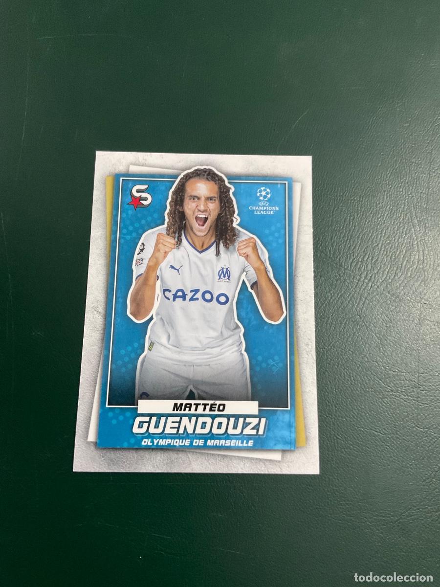 Cromos de f&uacute;tbol: Matteo Guendouzi n 137 - Olympique - 2023 Topps Superstars Uefa Champions League- BASE