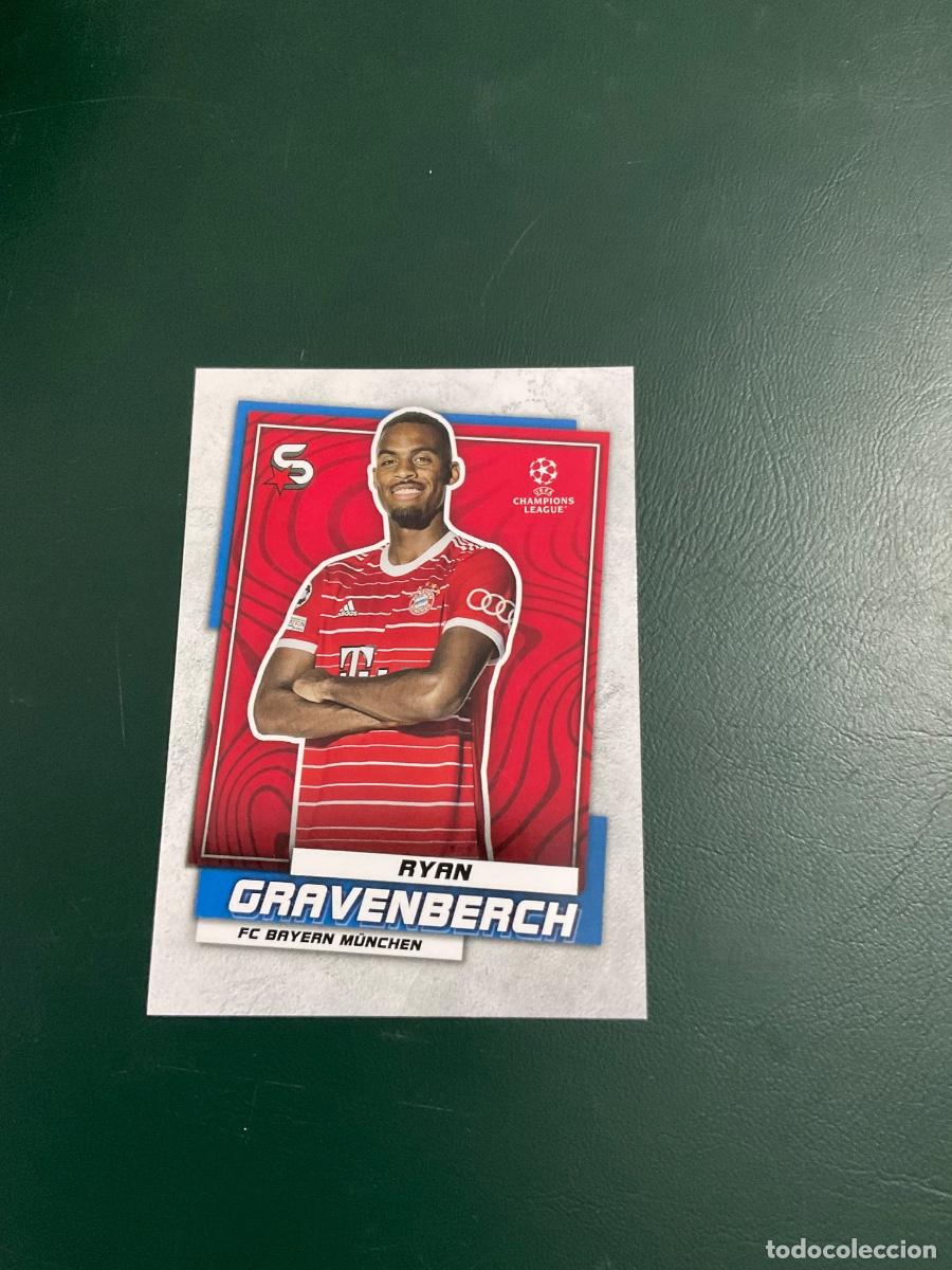 Cromos de f&uacute;tbol: Ryan Gravenberch n 99 - FC Bayern - 2023 Topps Superstars Uefa Champions League- BASE