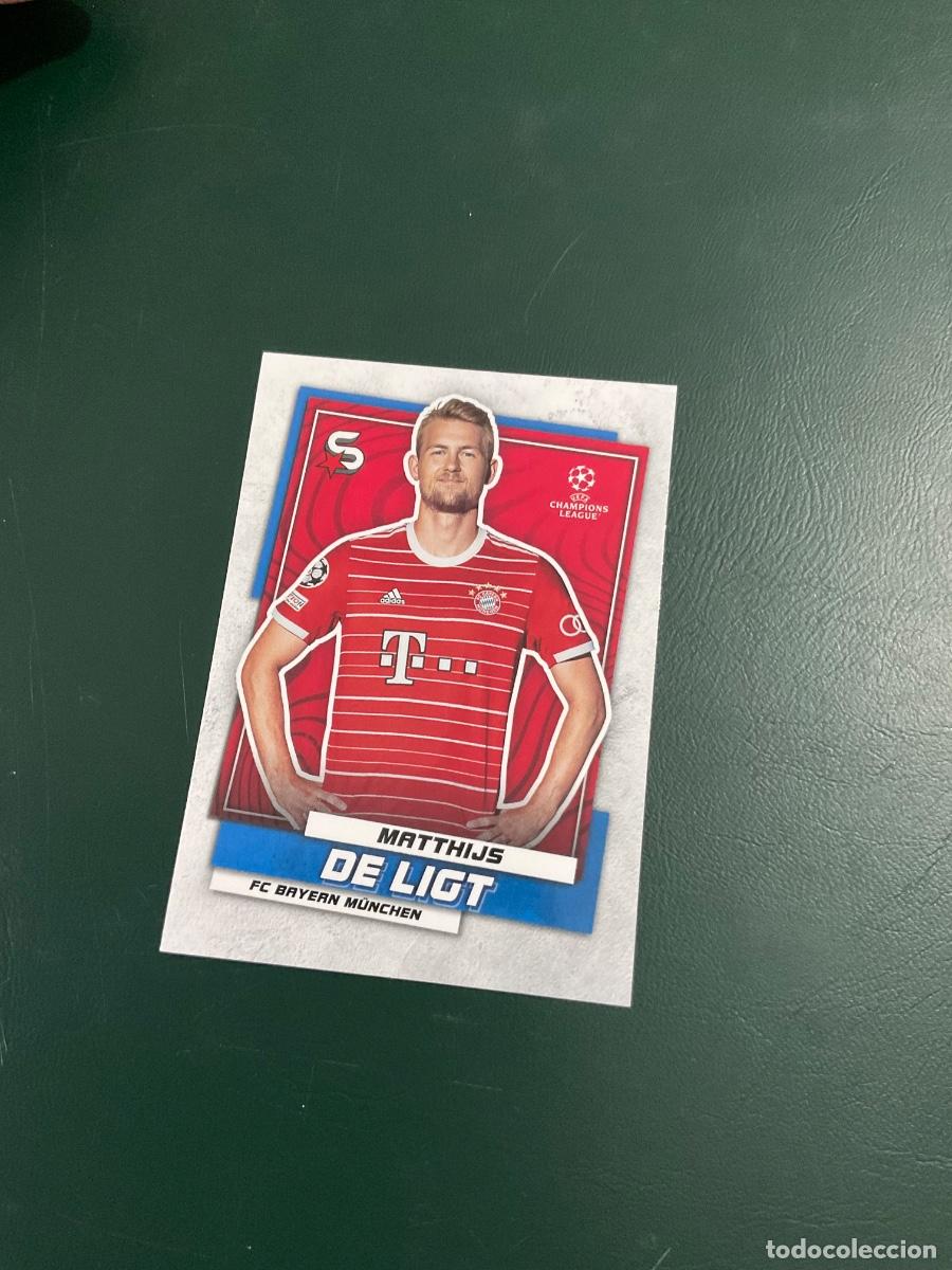 Cromos de f&uacute;tbol: Matthijs De Ligt n 96 - FC Bayern - 2023 Topps Superstars Uefa Champions League- BASE