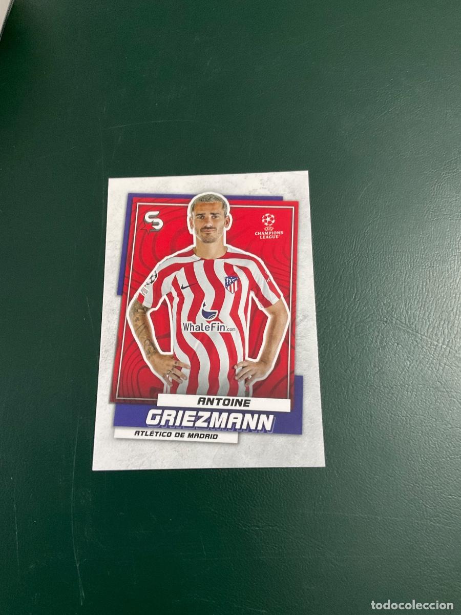 Cromos de f&uacute;tbol: Antoine Griezmann n 63 - Atletico de Madrid - 2023 Topps Superstars Uefa Champions League- BASE
