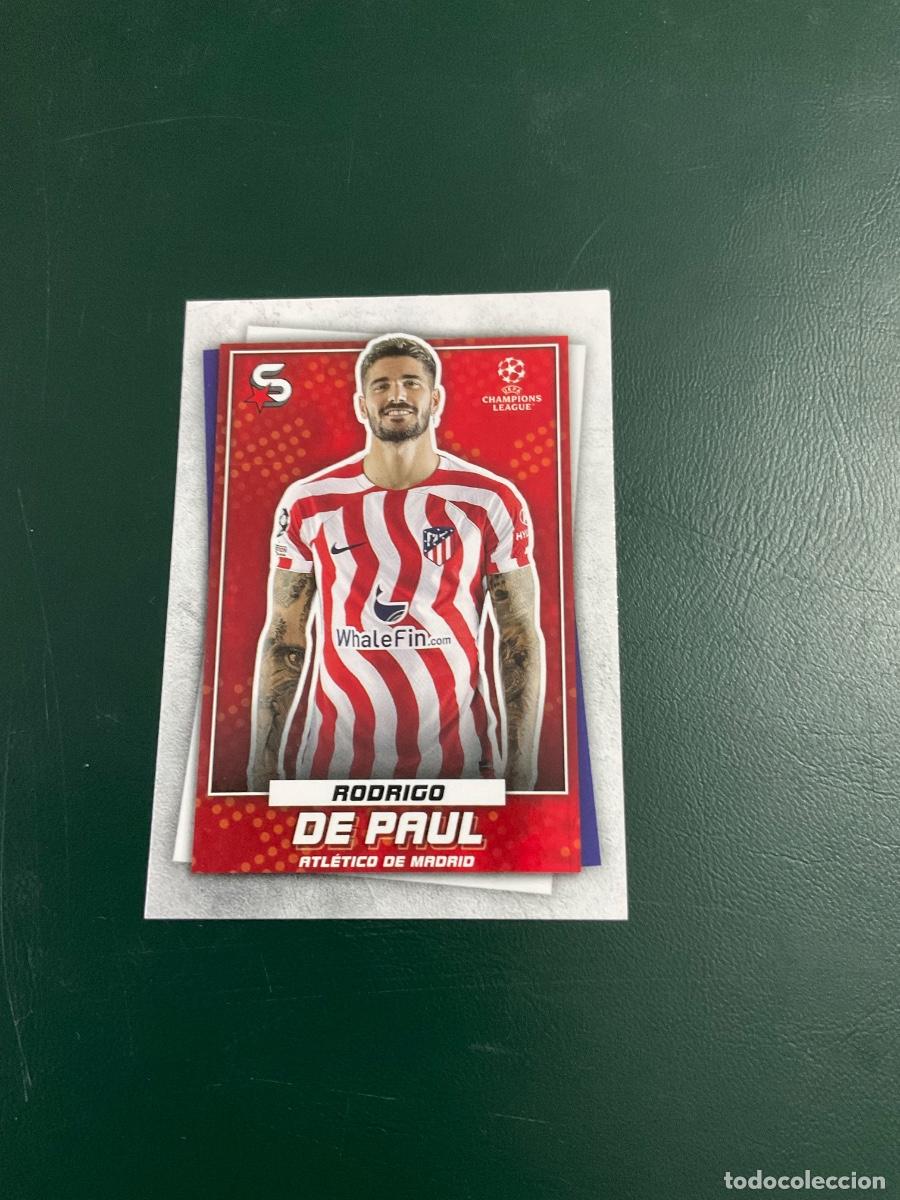 Cromos de f&uacute;tbol: Rodrigo de Paul n 61 - Atletico de Madrid - 2023 Topps Superstars Uefa Champions League- BASE