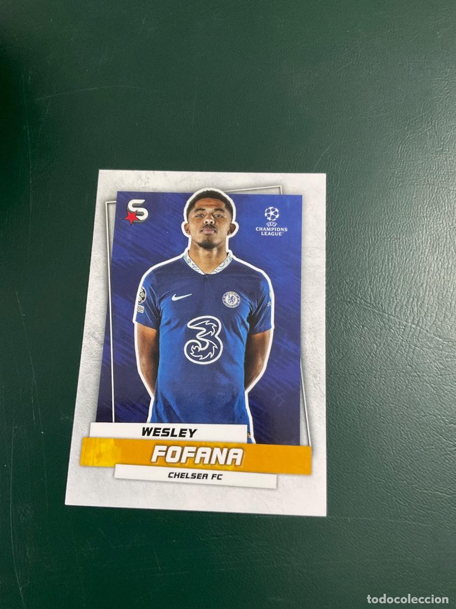 Cromos de f&uacute;tbol: Wesley Fofana n 22 - Chelsea FC - 2023 Topps Superstars Uefa Champions League- BASE