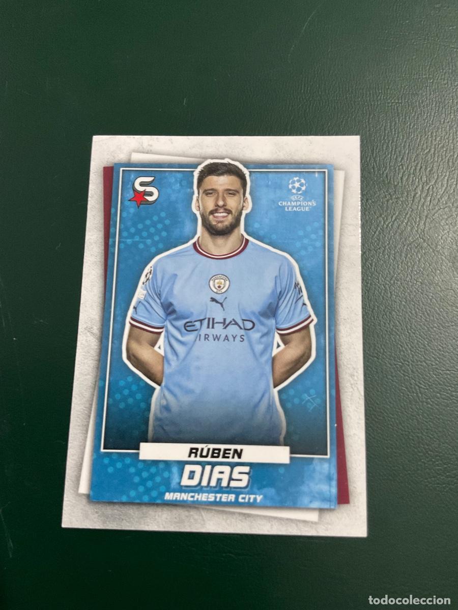 Cromos de f&uacute;tbol: Ruben Dias n 2- Manchester City - 2023 Topps Superstars Uefa Champions League- BASE