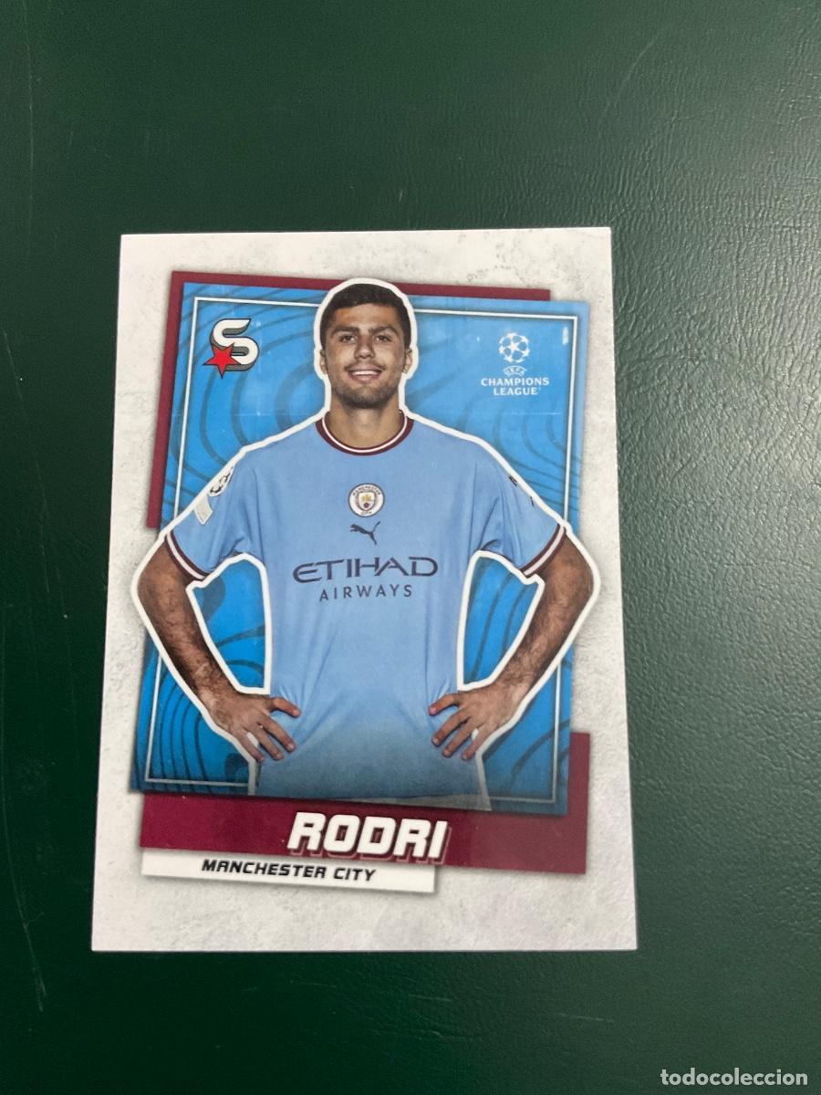 Cromos de f&uacute;tbol: RODRI N 3 - Manchester City - 2023 Topps Superstars Uefa Champions League- BASE