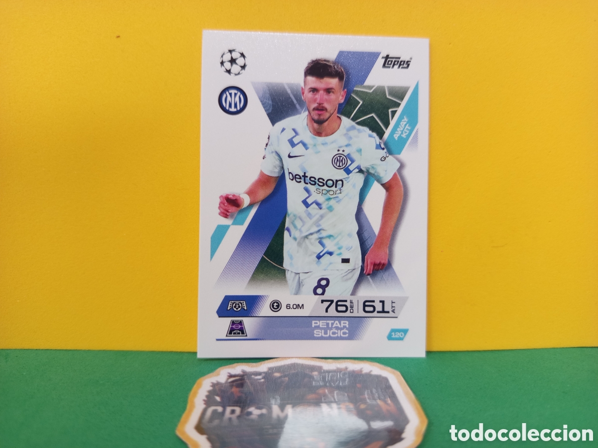 Cromos de f&uacute;tbol: ❇️ CROMO ⚽ S&Ucirc;CIC INTER DE MIL&Aacute;N 120 MATCH ATTAX EXTRA CHAMPIONS LEAGUE UCL 2025 2026 25 26 ❇️