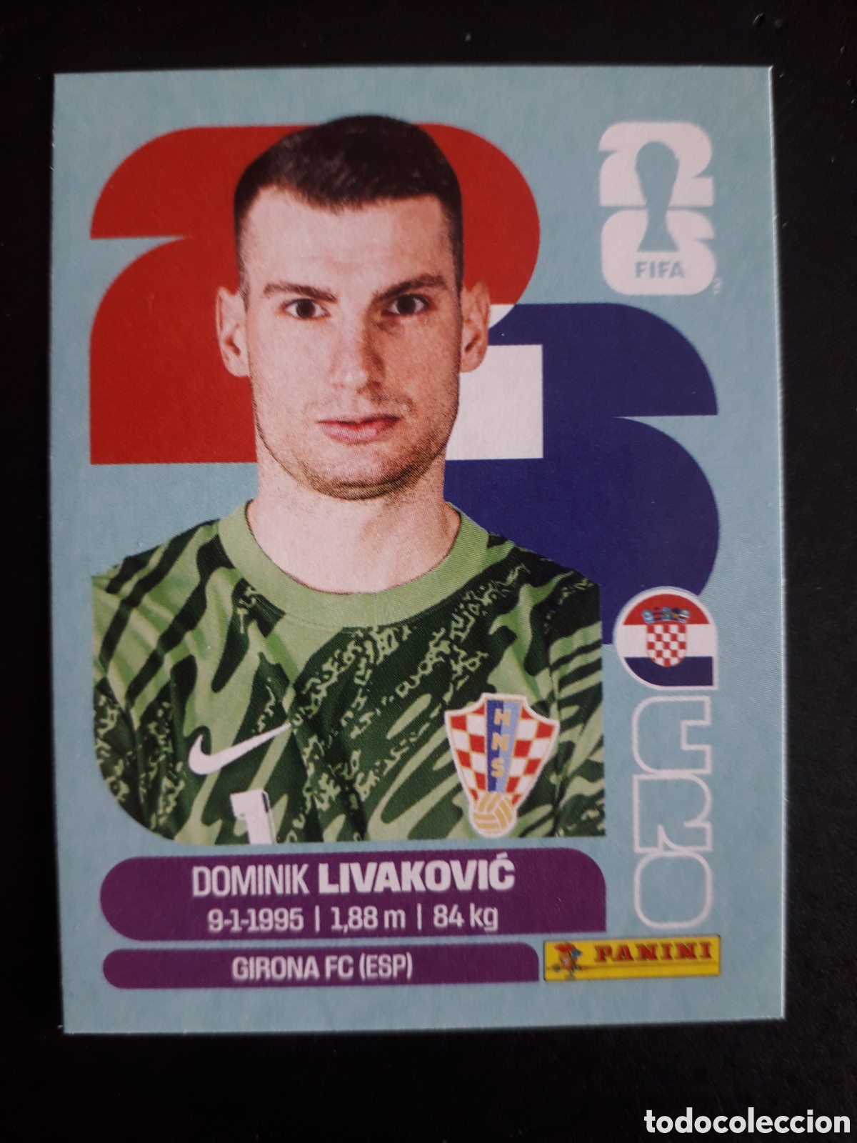 Cromos de f&uacute;tbol: LIVAKOVIĆ CROACIA CRO 2 MUNDIAL F&Uacute;TBOL 2026 FIFA WORLD CUP PANINI SIN PEGAR PEDIDO M&Iacute;NIMO 3&euro;
