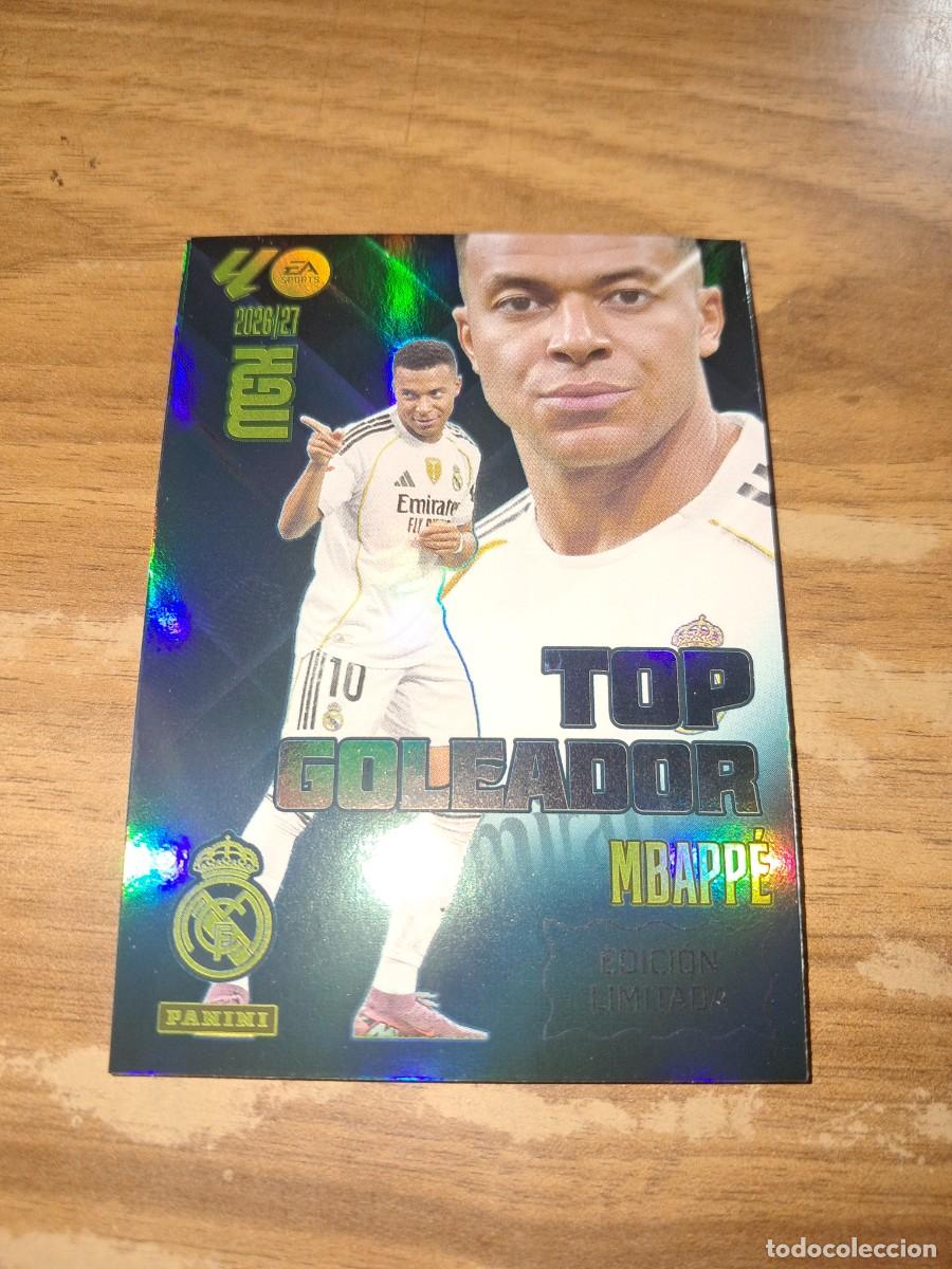 Football Stickers: CARD MEGACRACKS TEMPORADA 26/27: TOP GOLEADOR MBAPP&Eacute;