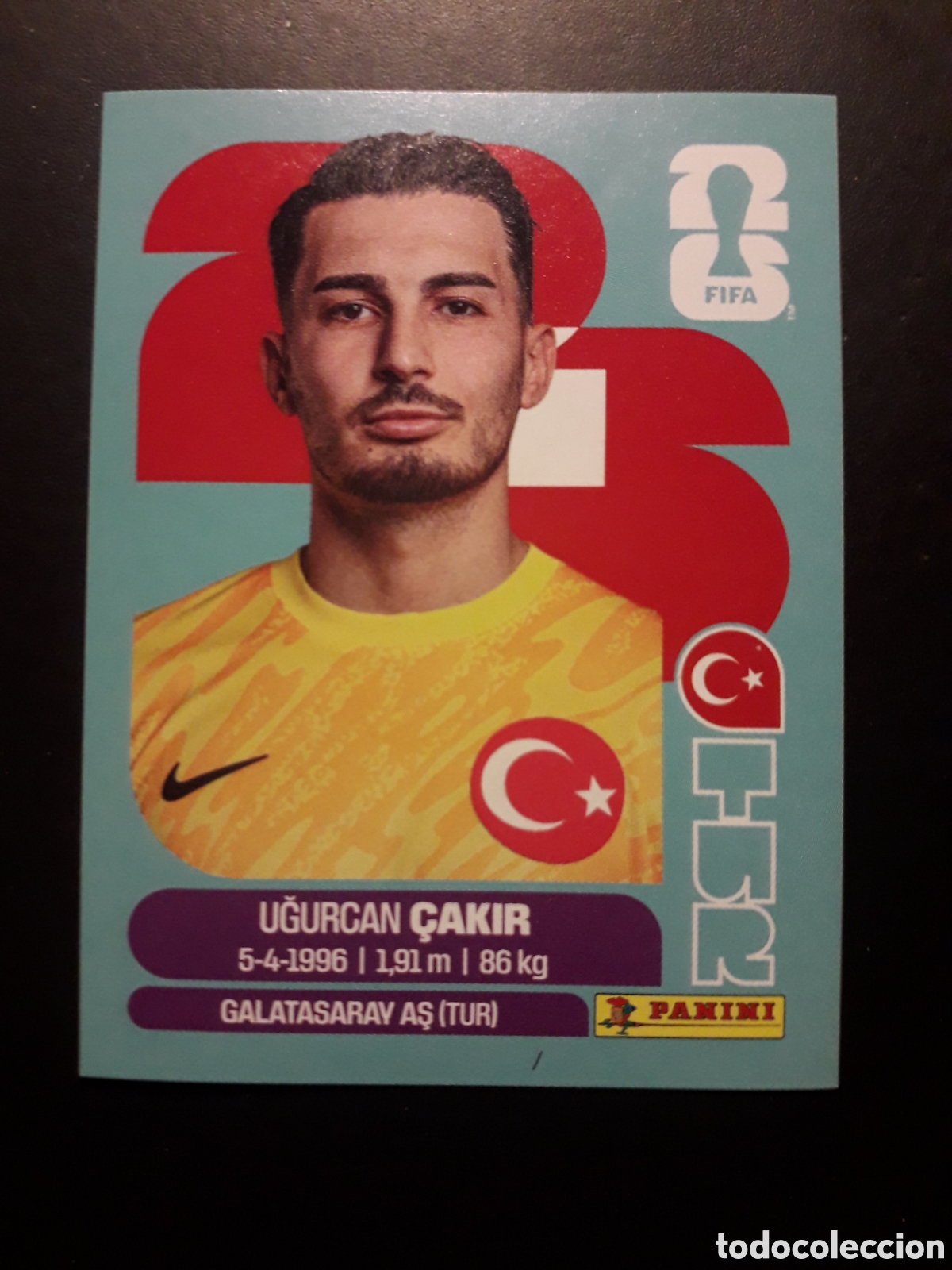 Cromos de f&uacute;tbol: &Ccedil;AKIR TURQU&Iacute;A TUR 2 MUNDIAL F&Uacute;TBOL 2026 FIFA WORLD CUP PANINI SIN PEGAR PEDIDO M&Iacute;NIMO 3&euro;