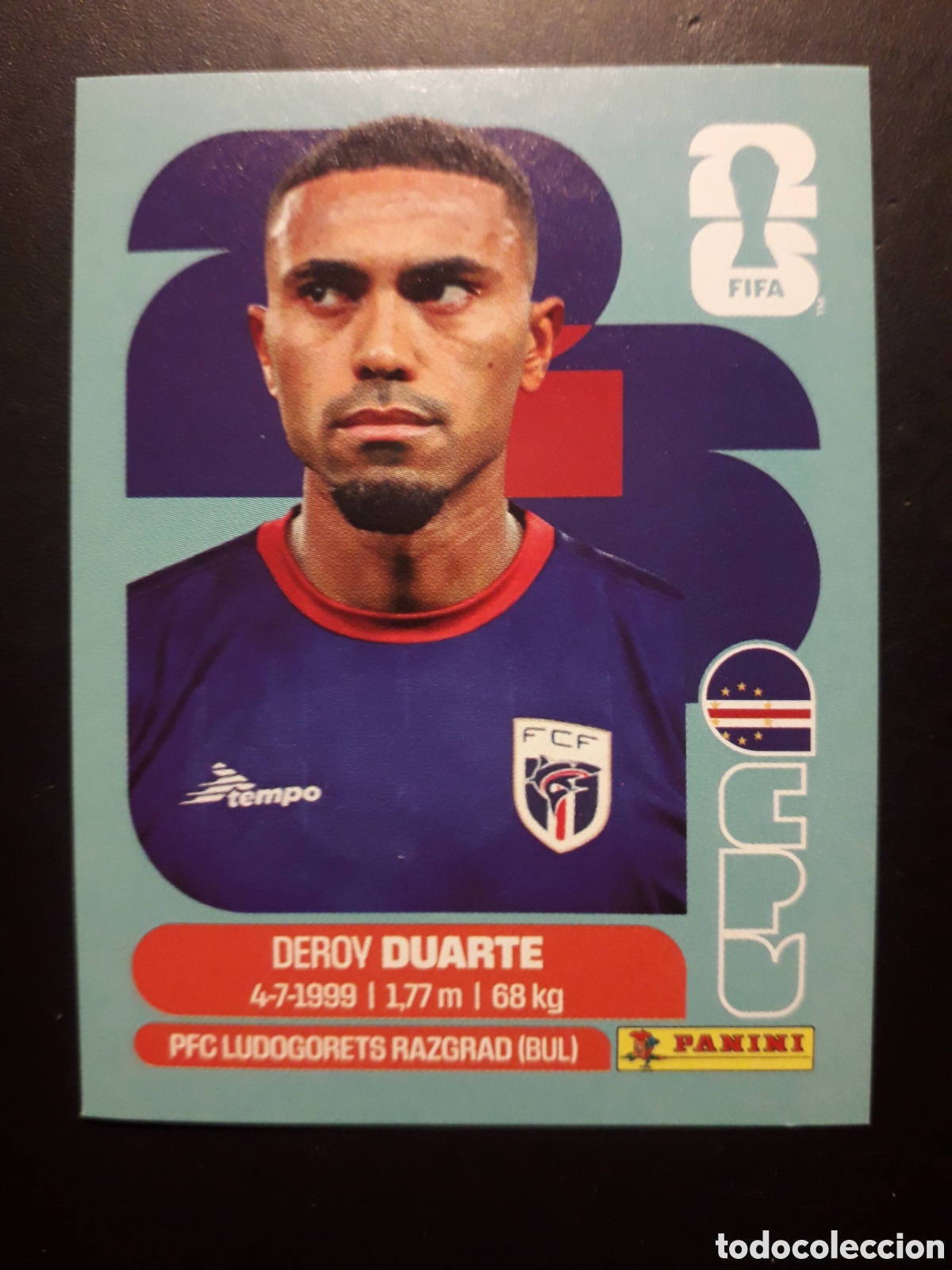 Cromos de f&uacute;tbol: DUARTE CABO VERDE CPV 14 MUNDIAL F&Uacute;TBOL 2026 FIFA WORLD CUP PANINI SIN PEGAR PEDIDO M&Iacute;NIMO 3&euro;
