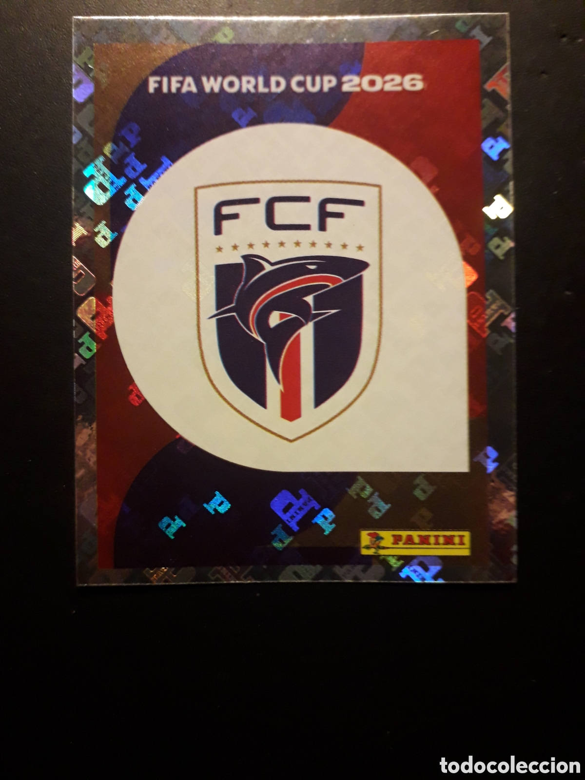 Cromos de f&uacute;tbol: ESCUDO CABO VERDE CPV 1 MUNDIAL F&Uacute;TBOL 2026 FIFA WORLD CUP PANINI SIN PEGAR PEDIDO M&Iacute;NIMO 3&euro;