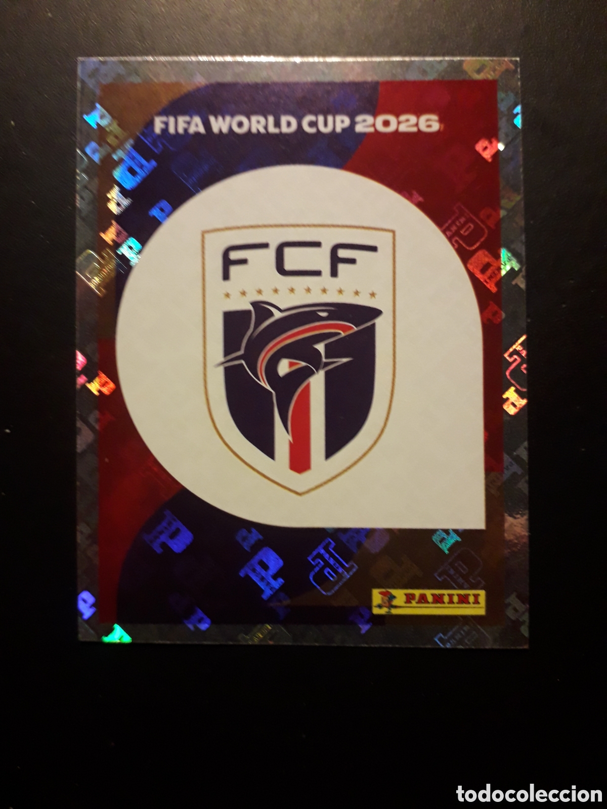 Cromos de f&uacute;tbol: ESCUDO CABO VERDE CPV 1 MUNDIAL F&Uacute;TBOL 2026 FIFA WORLD CUP PANINI SIN PEGAR PEDIDO M&Iacute;NIMO 3&euro;